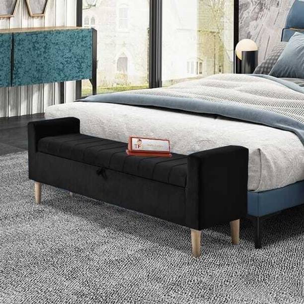 TFS Italian Cushion Deign Settee For Bedroom/Living-room/Office 2 Seatter Solid Wood Settee