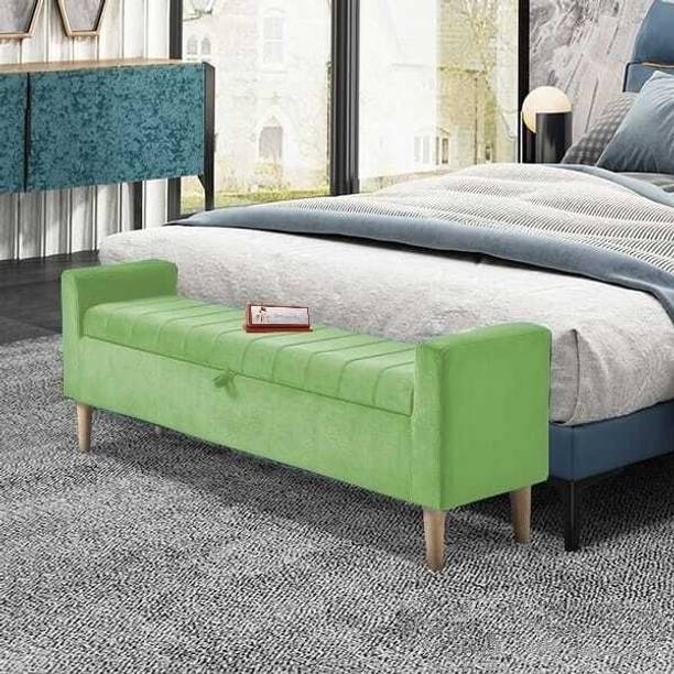 TFS Italian Cushion Deign Settee For Bedroom/Living-room/Office 2 Seatter Solid Wood Settee