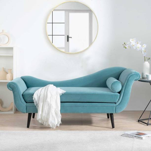Soul Light Art Chaise Lounge with Scroll Arms LOUNGE CHAIR Solid Wood Settee