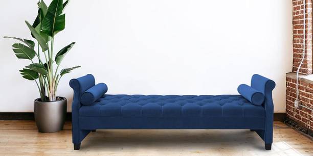 SIYARA DESIGN 3 Seater Settee/Bench/Couch | Fully Upholstered with Rolled Arms and Tufted Solid Wood Settee