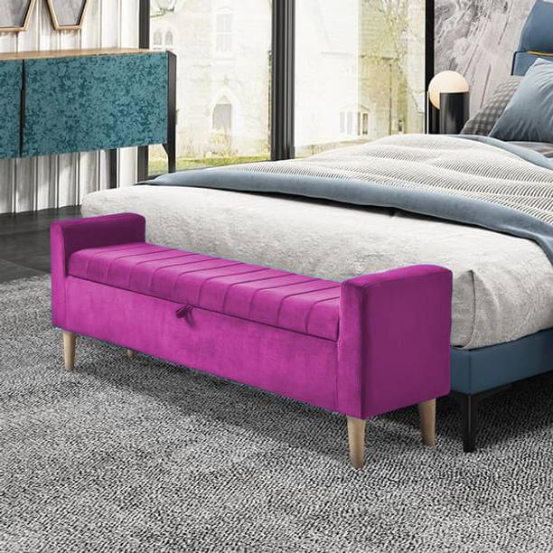 TFS Italian Cushion Deign Settee For Bedroom/Living-room/Office 2 Seatter Solid Wood Settee