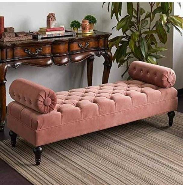 ganiwood Bolstered Lounge Entryway Bench Three Seater Sofa diwan Couch Solid Wood Settee
