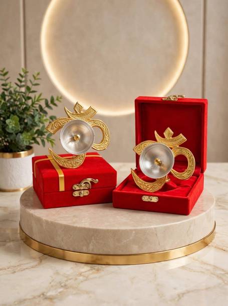 soti brothers Silver Plated Table Diya