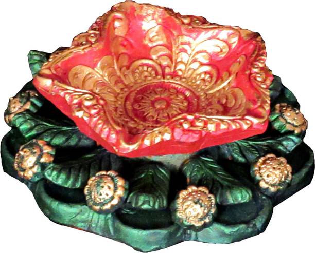 SUNINOW Terracotta Big Diwali Diya Terracotta Table Diya