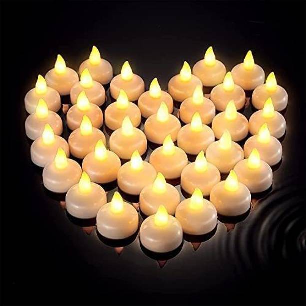 SIDDIVINAYAK CREATION New LED Light Diya with Water Sensor Floating Diyas Candle