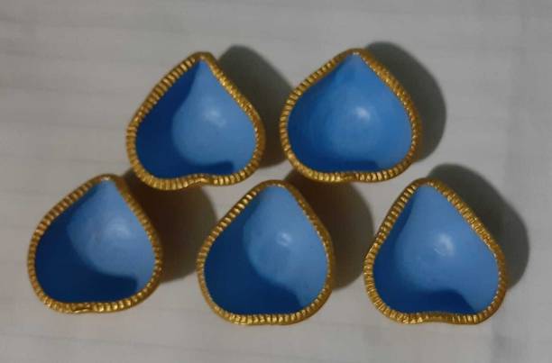 JustWe JW2008 Earthenware Table Diya Set