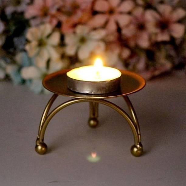 metalcores Iron (Pack of 2) Table Diya