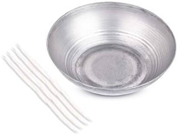 Ptr Pure Iron Shani Katora Lohe Ki Katori Authentic Iron Diya for Shani Dev Pooja Iron (Pack of 9) Table Diya Set