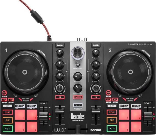 HERCULES DJControl Inpulse 200 MK2 Wired DJ Controller
