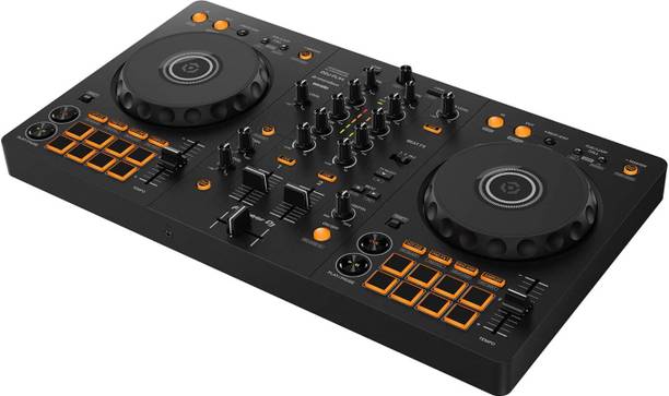 Pioneer DDJ-FLX4 Black Two Channel Wired DJ Controller