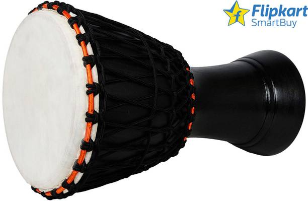 Flipkart SmartBuy Black 10 inch with Rope fitting Djembe