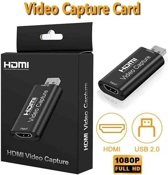 BALRAMA  TV-out Cable HDMI Video Capture Audio Video Capture Card HDMI Capture Device HDMI to USB 2.0