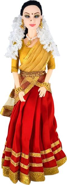 Maalona-exclusive toys Geetha | South Indian Barbie Doll | Hand stitch clothes | Fully Foldable