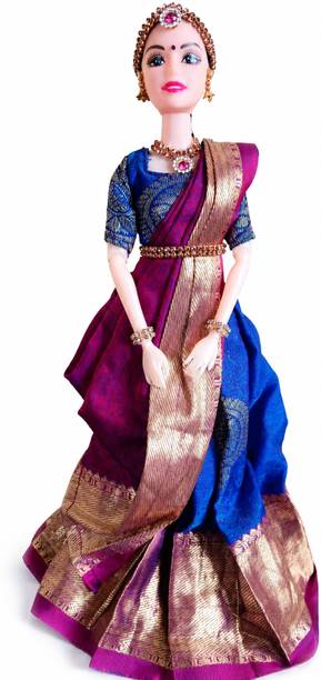 haritage Traditional Half Saree Doll