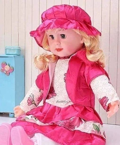 MY BABY LOVE A PERFECT CARE Musical Talking Baby Doll for Girls Soft Cute Kids Toy with Sound