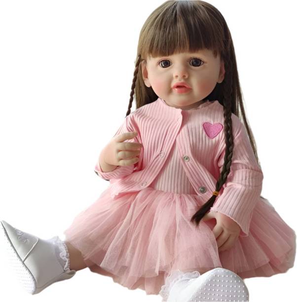 NestyFox DOLL-SILI-53CM-PNK