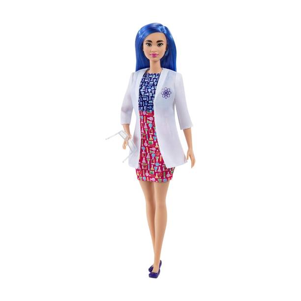 बार्बी Scientist Doll (12 inches) with Accessories, Ideal for Ages 3 Years Old & Up