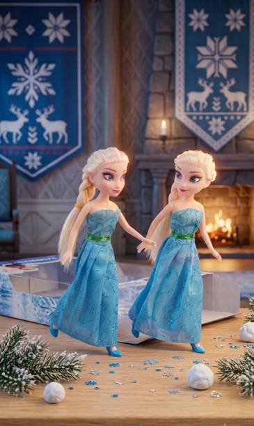MANVITRADERS Frozen-themed Princess Doll Set