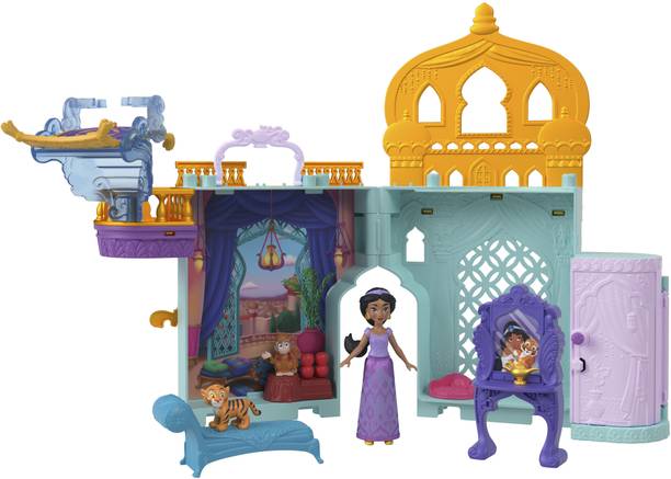 DISNEY PRINCESS Jasmine Stacking Castle Doll House with...
