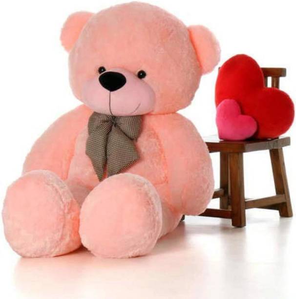 TRUELOVER TEDDY 5 Feet Pink Large Jumbo Teddy Bear Soft toys -151 cm (Pink)  - 151 cm