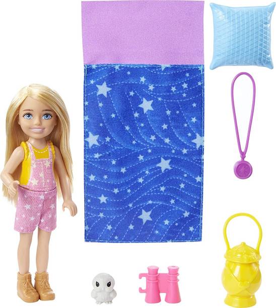 BARBIE Chelsea Doll It Takes Two Camping Playset - 6 inch