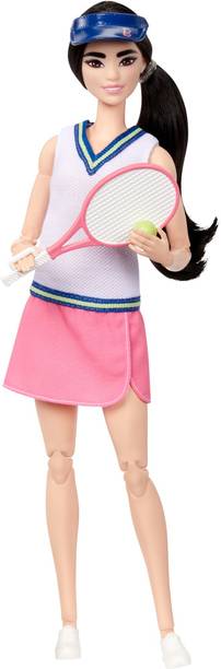 BARBIE Career Tennis Player Doll with Racket and Ball