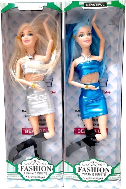 Zenex store Beautiful Fashion Doll With Moveable Joints And Pretty