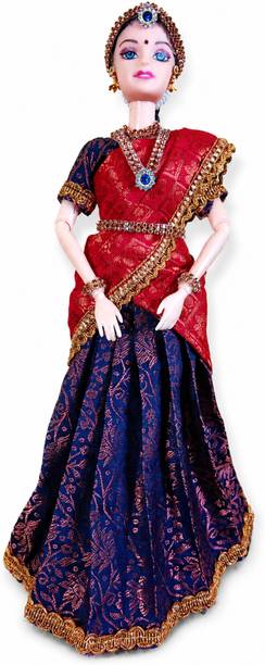 haritage Indian Traditional Half Saree Doll