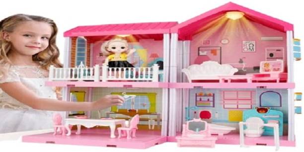 CLUBX 108 Piece Doll House Princess Dream House Play Set