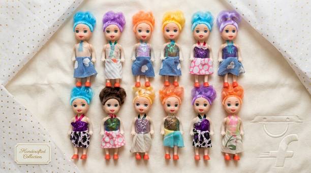 SGS WOLF COLLECTION Lovely Pretty Beautiful Princess Doll Set for Girls Sparkling Outfits