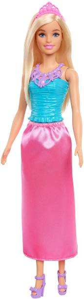 BARBIE Dreamtopia Princess Doll (Blonde), Wearing Pink Skirt
