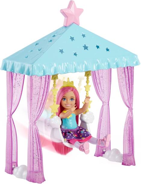 BARBIE Dreamtopia Chelsea Small Doll and Accessories, Ages 3 yrs+