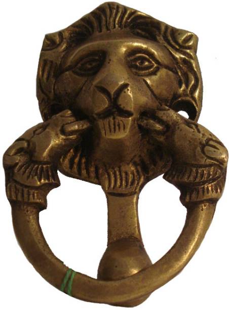 BRASS BLESSING Lion Style Brass Door Knocker | Traditional Type | Fully Brass | Rare (931) Brass Door Knocker