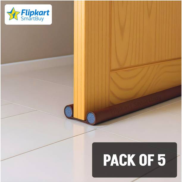 Flipkart SmartBuy (Pack of 5 ,39 inch )Door Guard Bottom Seal Strip Gap Filler , Noise Reduction Door Mounted Door Stopper