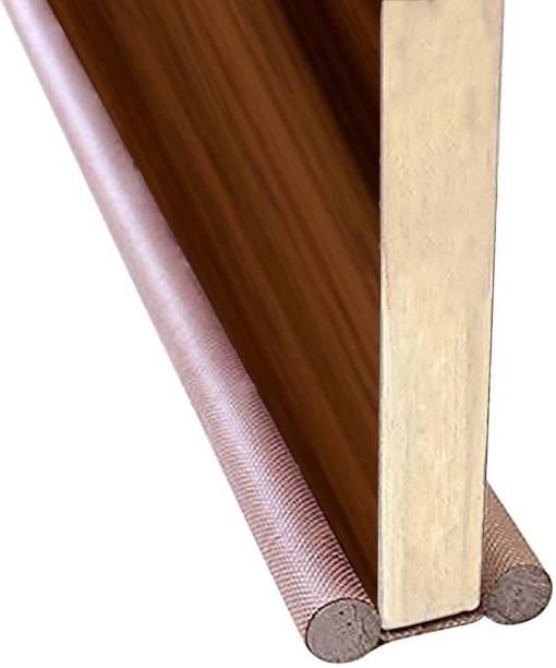 Vish Best Quality Brown Door Bottom filler (pack of 4 ) 39 Inch Floor Mounted Door Stopper