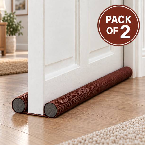AFAST 39 Inch Door Bottom Draft Stopper with Foam Seal for Dust Noise Gap Control 39 Inch Door Bottom Draft Stopper with Foam Seal for Dust Noise Gap Control Floor Mounted Door Stopper