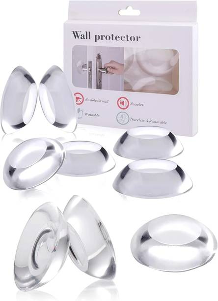 REDCARP Door Knob Wall Protecter Silicone Door Handle Bumper for Doorknobs, Headboard, Refrigerator Door Wall Mounted Door Stopper