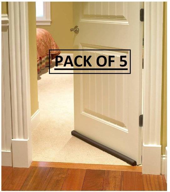 DEAGAN Door Bottom Sealing Strip Guard for Home - (Size-39 inch) (Pack Of 5) Door Guard Gap Filler for Door Bottom Seal Strip - Sound-Proof, Door Stopper Door Mounted Door Stopper