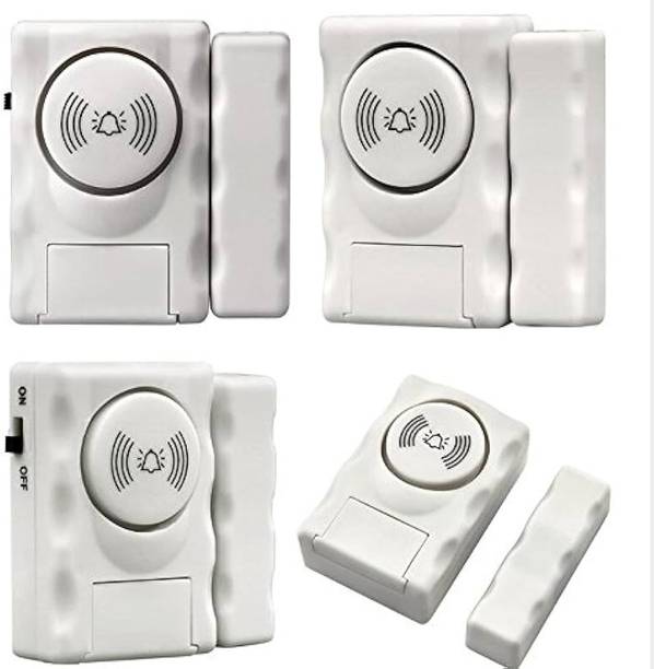 Amfez Wireless Door Window Open Alert Home Security System Siren/Alarm, Standard Size Door & Window Door Window Alarm