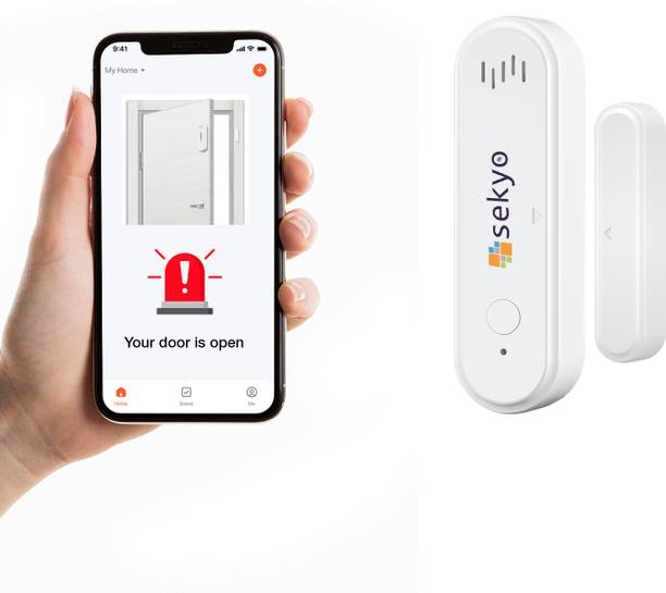 Sekyo Smart WiFi Door Sensor with Siren Door & Window Door Window Alarm