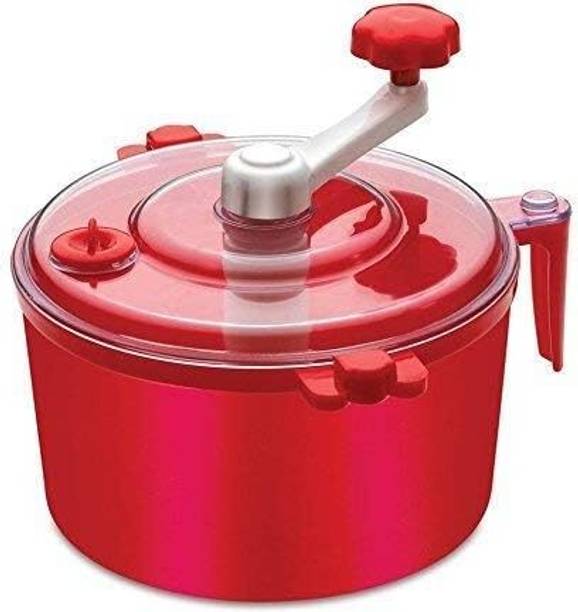USTRADERS Atta Dough Kneader Maker Kitchen Set with Measuring Cups Manual Plastic Detachable Dough Maker
