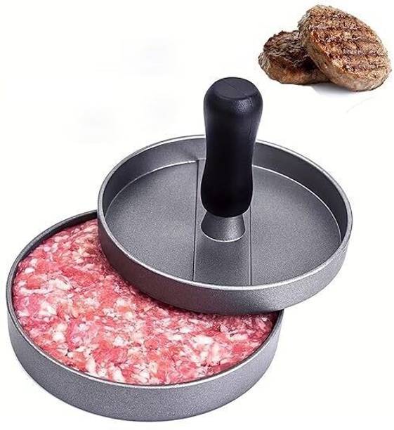 ITUSHA Hot Non-Stick Burger Press Aluminum Hamburger Patty Maker Manual Dough Press