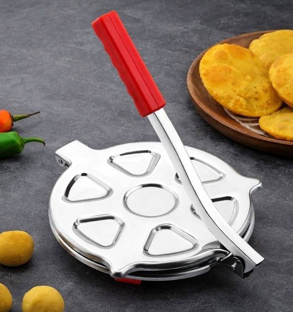 MinzAy Hot Papad Khakhra Roti Chapati Press for Kitchen Use Manual Dough Press
