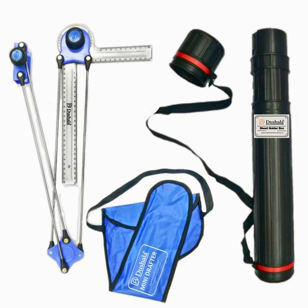 DUSHALA Mini drafter , Sheet holder for Engineering drawing / Professional Drafting Kit