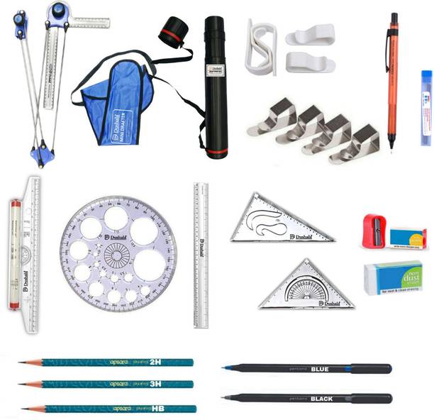 DUSHALA Engineering drawing Tools 3 Drafting Kit