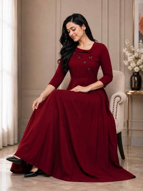 Modern festive women's outfit with contemporary ethnic styling