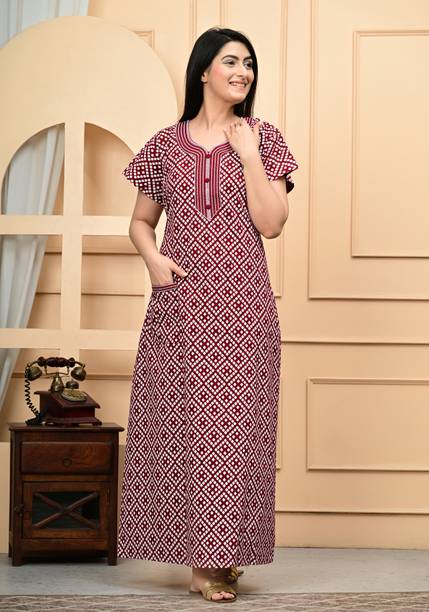 Women Gown Multicolor Maxi/Full Length Dress