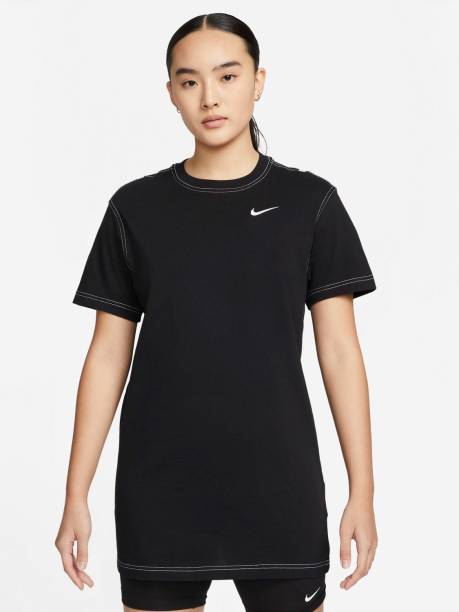 Women T Shirt Black Dress Price in India