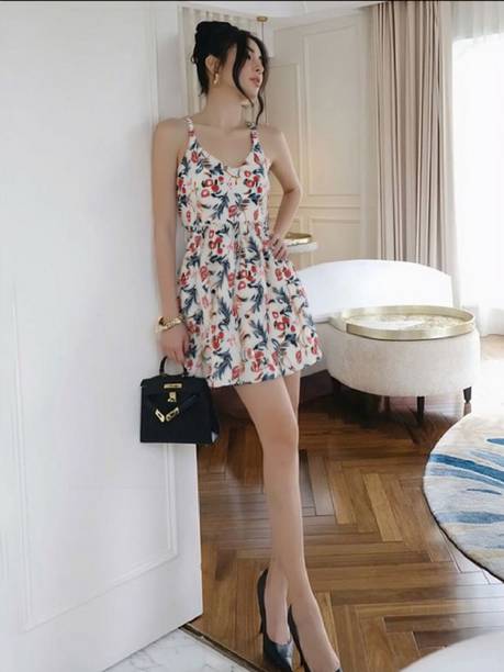 halter neck dress flipkart