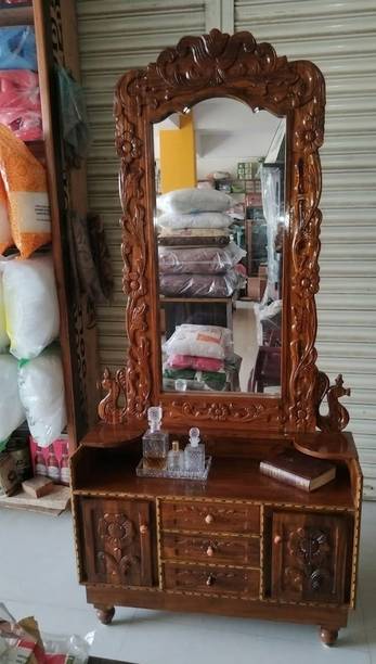 TEAKWOOD ZONE Solid Wood Dressing Table